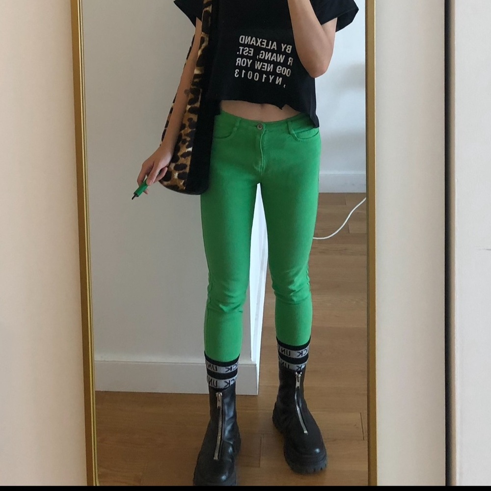 JNBY Green Skinny Jeans